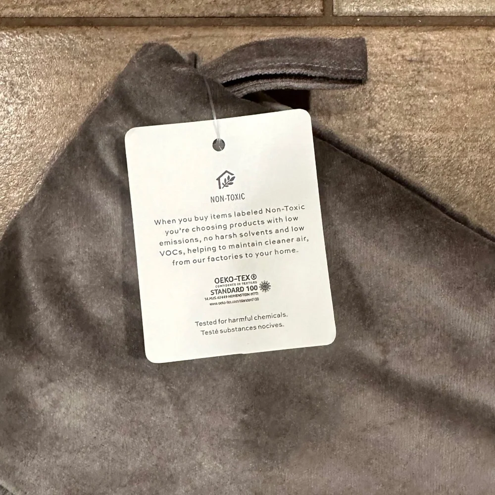 Gray Alpaca Socking Faux Fur - Medium